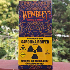 Wembley's Carolina Reaper Chocolate Bar