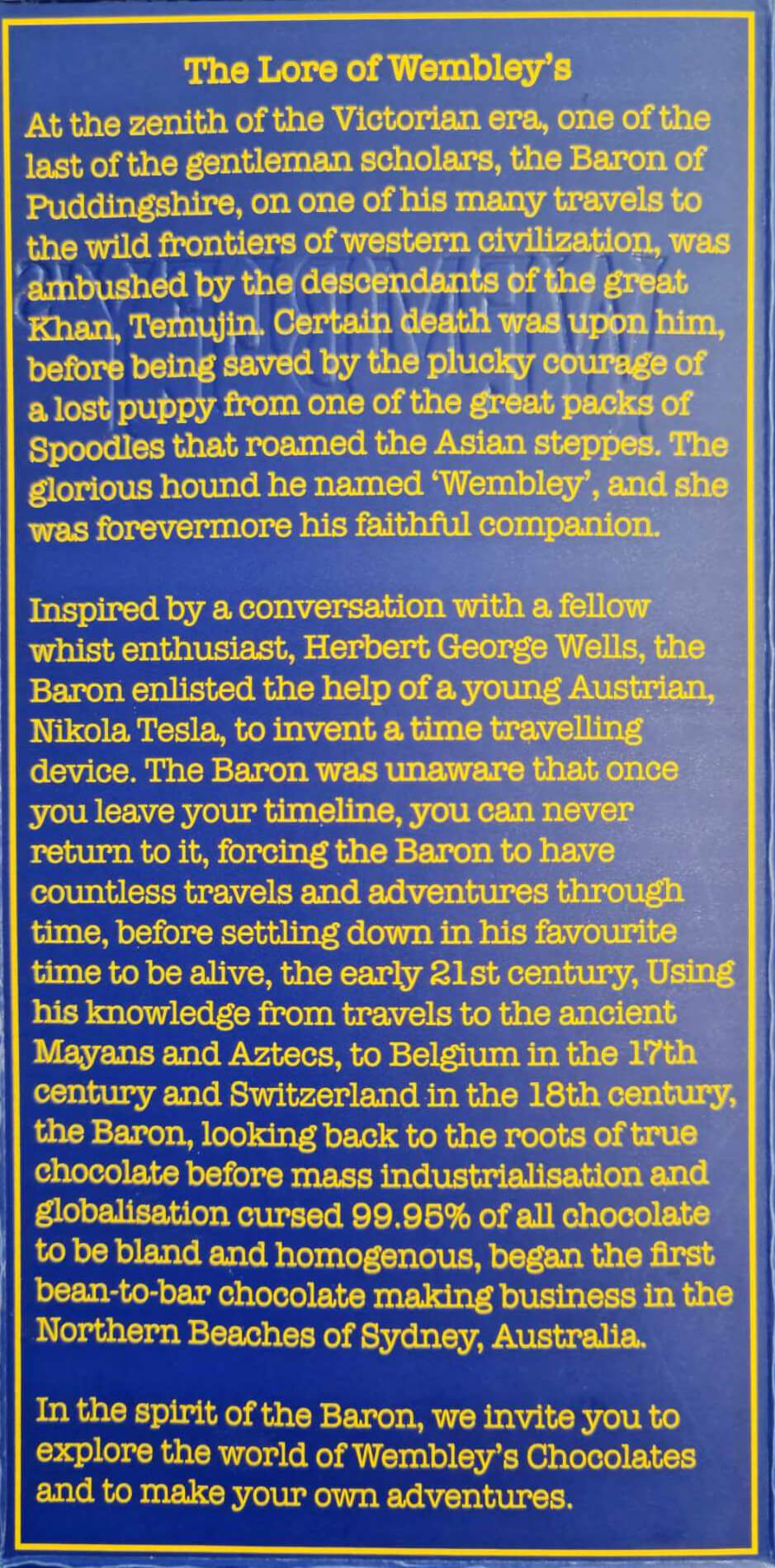 The Lore of Wembley's